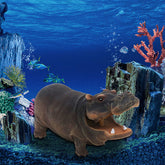 🦛Fish Tank Hippo Bubble Decoration